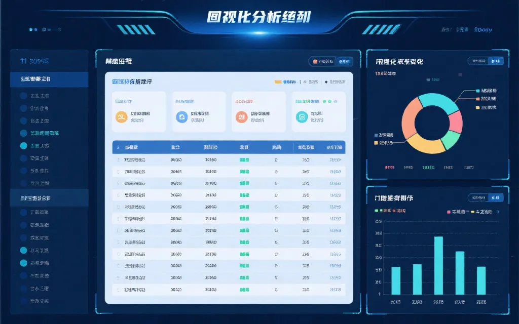 数据可视化图表效果